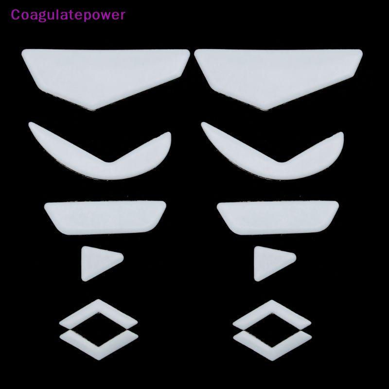 Coa 1Set Mouse Feet สําหรับ G502 Mouse White Mouse Glides Curve Edge Wer