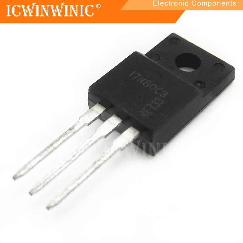 5 ชิ้น SPA17N80C3 17N80C3 TO-220F วงจรรวม IC