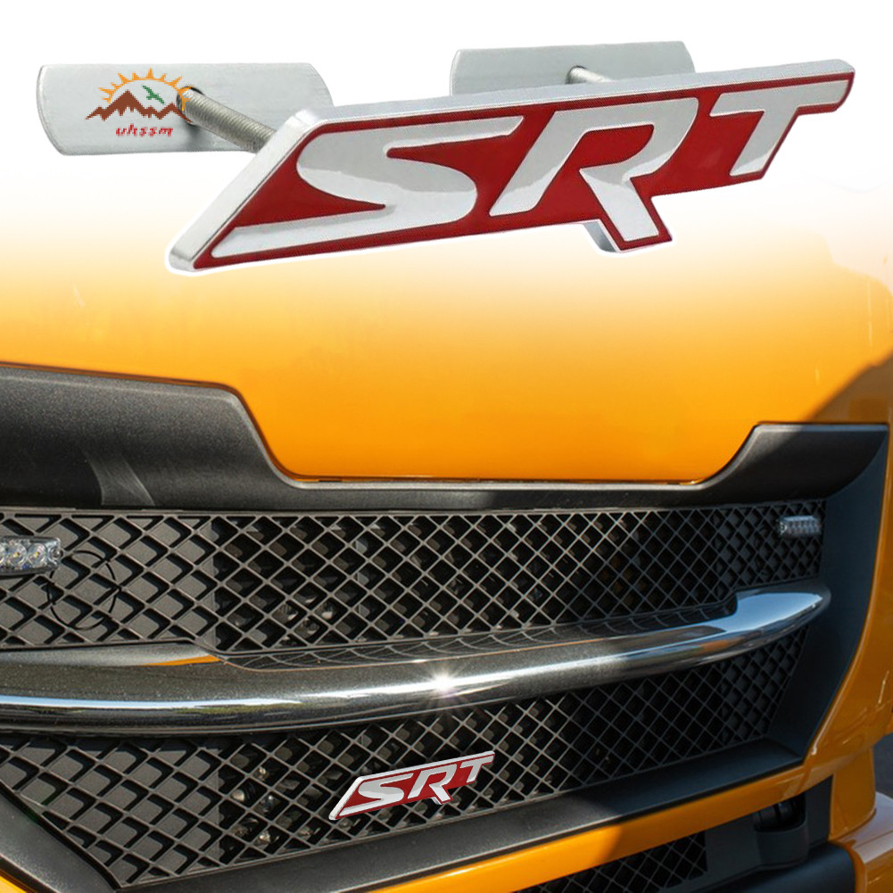 SRT Grille Emblem สําหรับ Dodge คุณภาพสูงสําหรับ Dodge Challenger