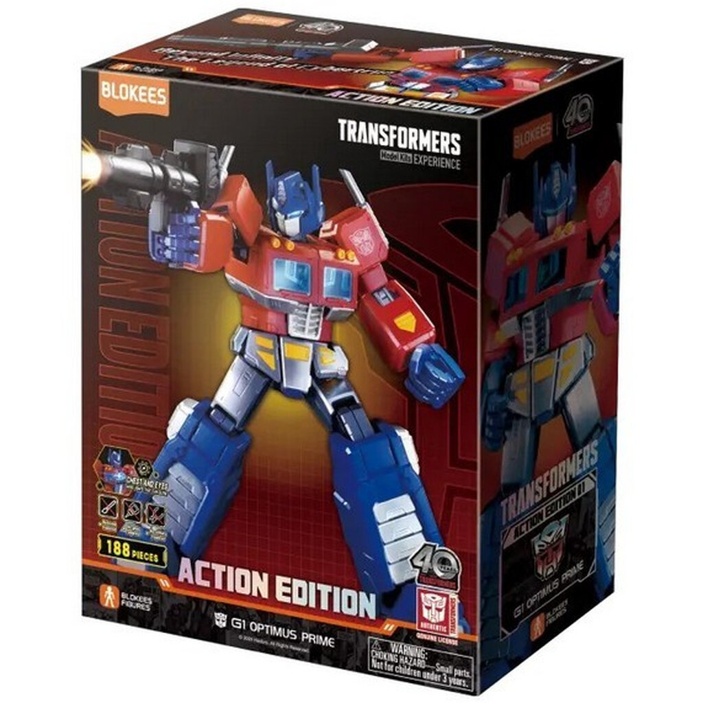 Blokees Transformers 71156 Action Edition 01 G1 Optimus Prime 858050008602 (Figure)