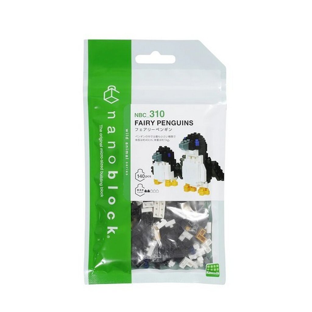 Kawada nanoblock NBC_310 Fairy Penguins 4972825217764 (นาโนบล็อค)
