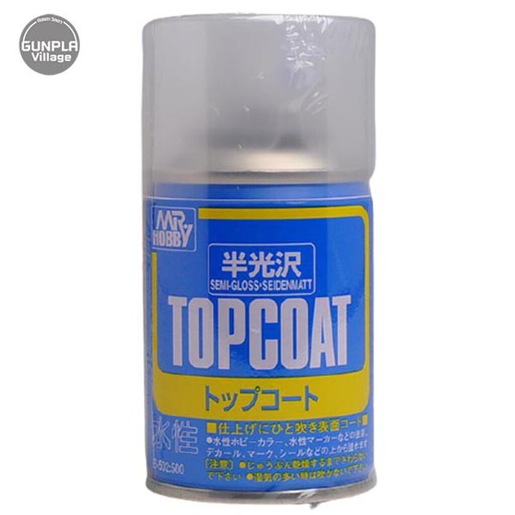 Mr.Hobby Mr.Top Coat B502 SEMI GLOSS (แบบกึ่งเงากึ่งด้าน) 4973028540567 4973028507812 (Tool)
