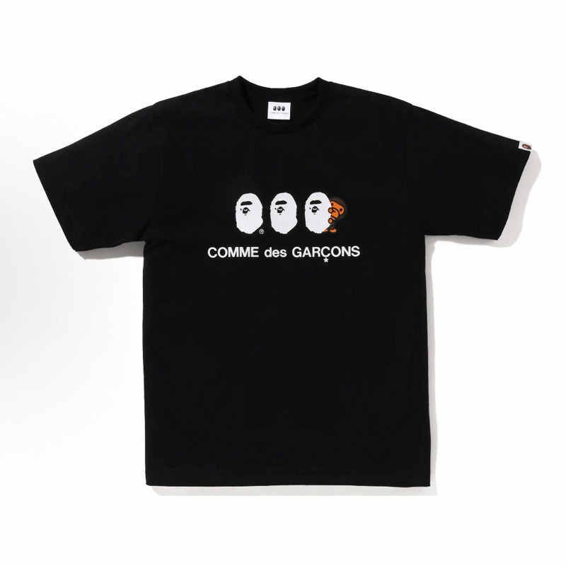 Street Wear BAPE ครึ่งแขน Ape Head แขนสั้น 240g Shark Top เสื้อยืด Supply 57.10