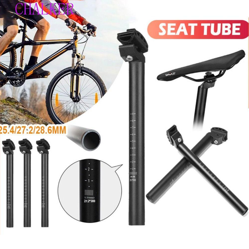 CHALKER จักรยานที่นั่งโพสต์,อลูมิเนียมปรับ MTB ที่นั่งหลอด,ปฏิบัติ 25.4/27.2/28.6/31.6 มม.Superlight Integrate ออกแบบจักรยานถนน Seatpost จักรยานเสือภูเขา