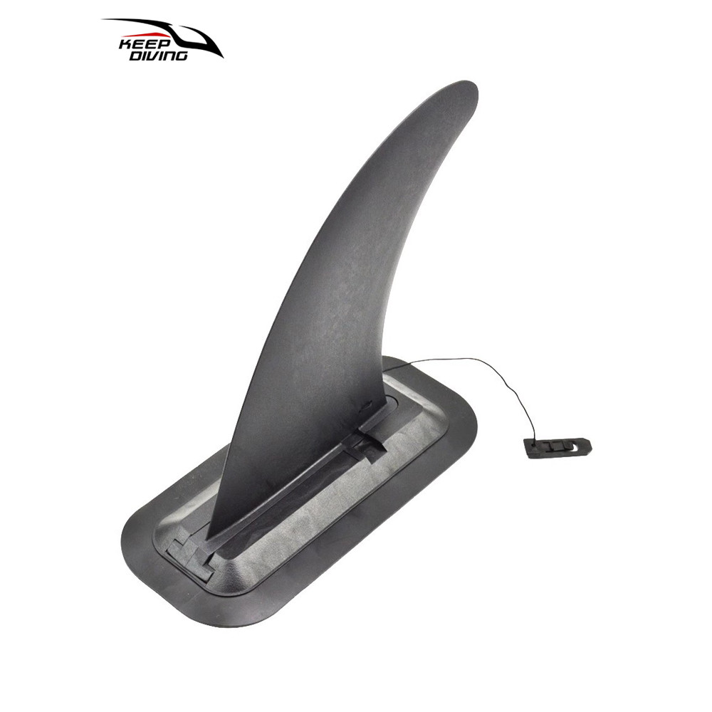 SUP Split Surfing Paddle Board Big Fin Water Divider Water Skipping Board ที่ถอดออกได้หัวเข็มขัดประเ