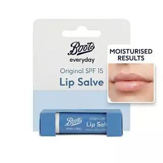 BOOTS SKIN OTHERS บู๊ทส์ เอฟวรี่เดย์ ออริจินัล เอสพีเอฟ 15 ลิป แซล์ฟ 4 กรัม