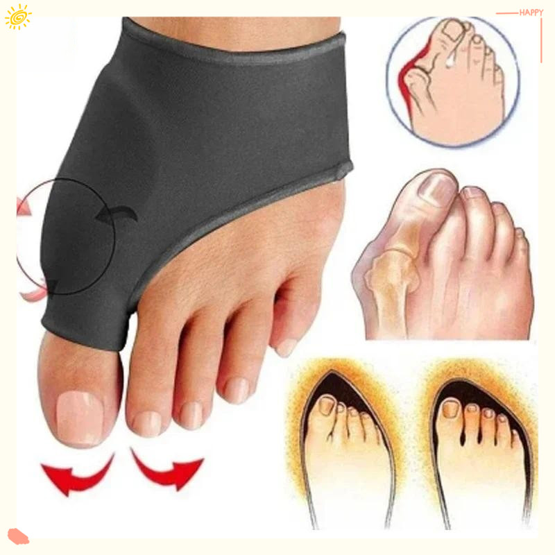 2 ชิ้นยืดไนลอนเจล Bunion Corrector แขนป้องกัน Hallux Valgus Toe Separator Orthopedic เท้าเบาะบรรเทาอาการปวดนวดเท้า Care เครื่องมือ