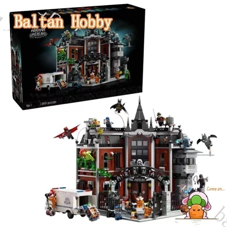 Gomora Hobby GH1Y เข้ากันได้กับ Batman Arkham Asylum 76300 บล็อกตัวต่อ ES1