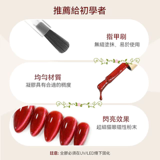 【Local】1กล่อง5 ใน 1แมวตาแม่เหล็กเล็บเจลโปแลนด์ขั้นตอนเดียวเจลโปแลนด์ไม่จําเป็นต้องฐานด้านบน12สีเล็บแต่งเล็บแช่ปิดวานิช 3ก