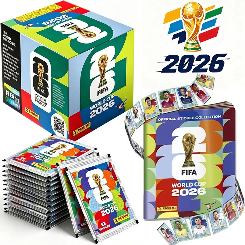 2026 Panini World Cup สติกเกอร์ Pack Panini ฟุตบอลการ์ด Panini การ์ดฟุตบอล Memorfana คอลเลกชัน การ์ด