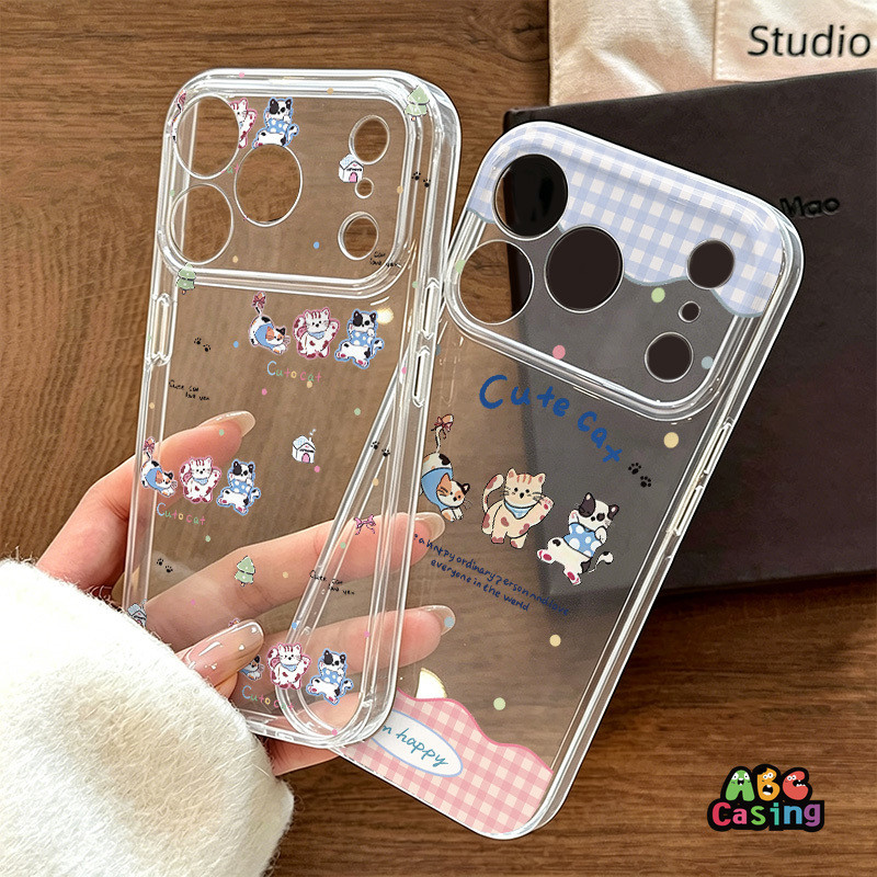 เคสโทรศัพท์คู่รักการ์ตูน เหมาะสำหรับ Samsung A07 A06 A16 A14 A05S A17 A03 A15 A26 A23 A05 A24 A04 A54 A36 S25 S24