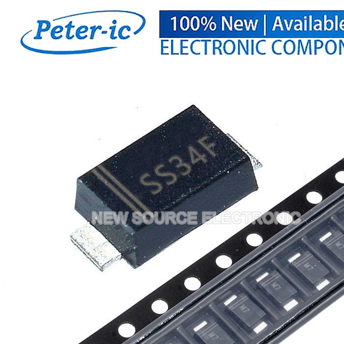 (20-100 ชิ้น) SS34F SMAF ทรานซิสเตอร์ SMD Schottky Diode