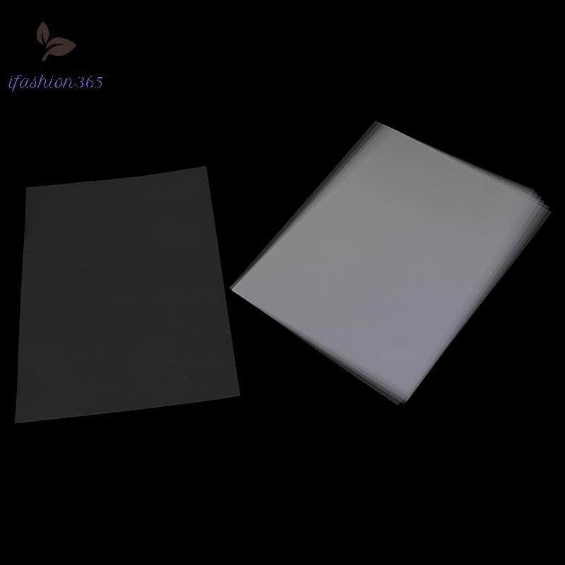 [LF] 10 ชิ้น A4 Inkjet Laser Printing Transparency Film กระดาษถ่ายภาพ PCB Stencils VN