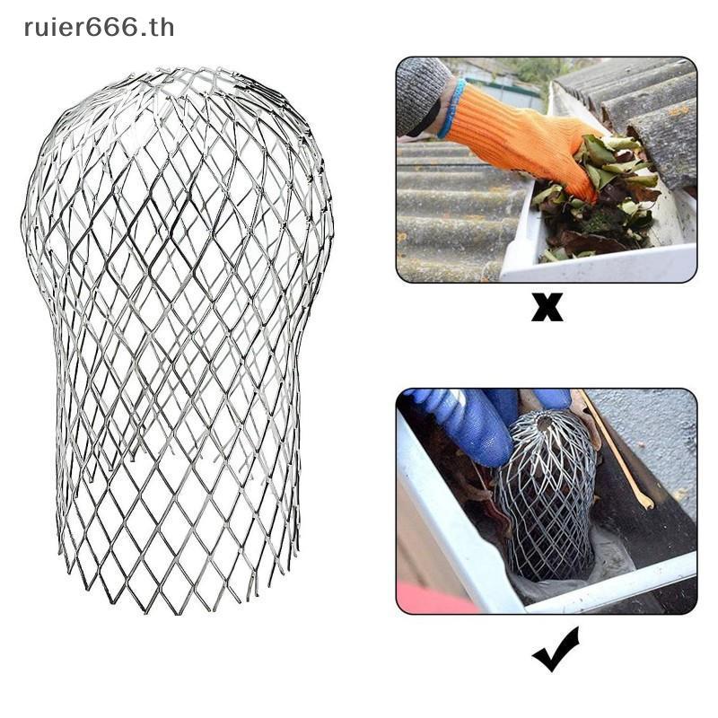 # ruiier # Leaf Guard Anti-Clog Gutter Filter กันสนิมชายคาหลังคาท่อระบายน้ํากรองสําหรับการบํารุงรักษาระบายน้ํากลางแจ้งภายในบ้าน .