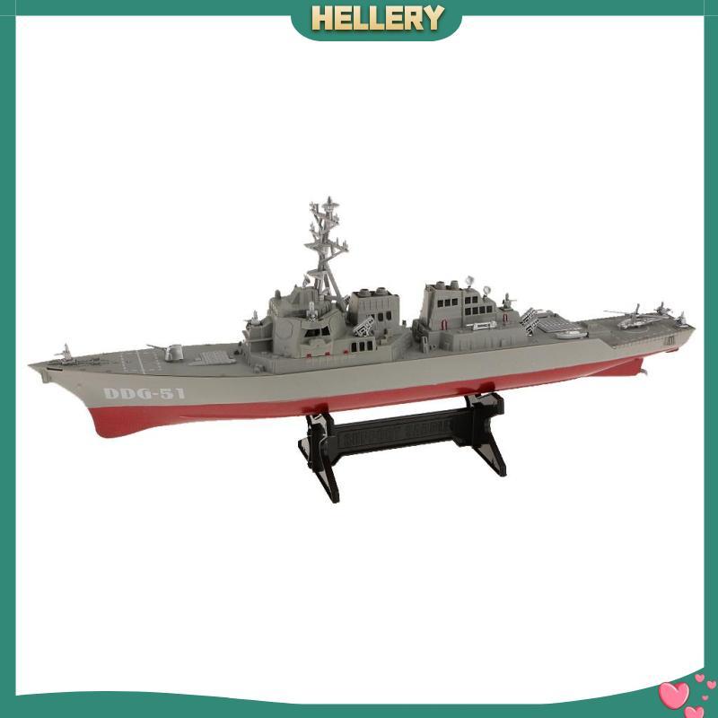 [HelleryTH] 1/350 Scale Plastic Navigation Warship Warcraft Boat Model Home