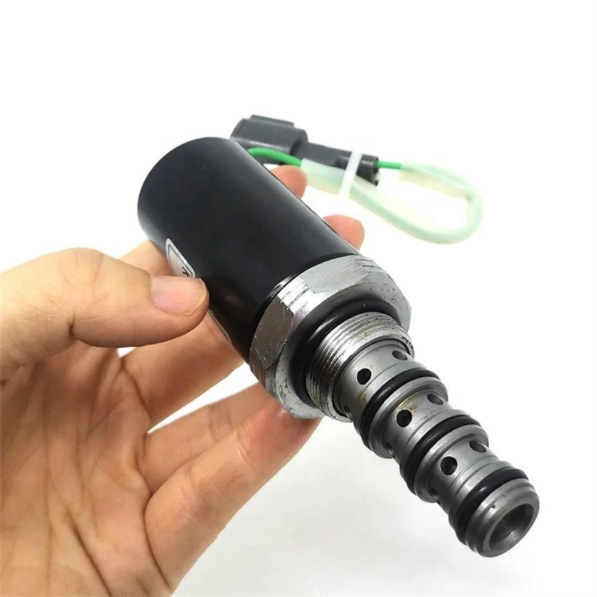 KWE5K-20/G24Y05 SKX5-G24-205 อะไหล่รถขุดสําหรับ Kato HD820 HD1023 HD1430-3 ปั๊มไฮดรอลิกโรตารีโซลินอย