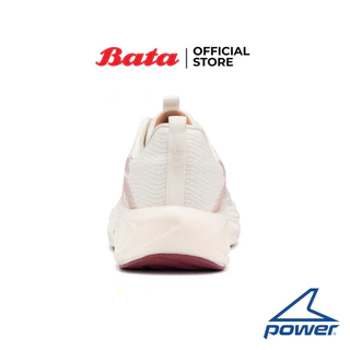 Bata บาจา Power รองเท้าวิ่งออกกำลังกาย แบบผูกเชือก สำหรับผู้หญิง รุ่น ENERGY RIPPLE สีเบจ 5908002 สีดำ 5906002