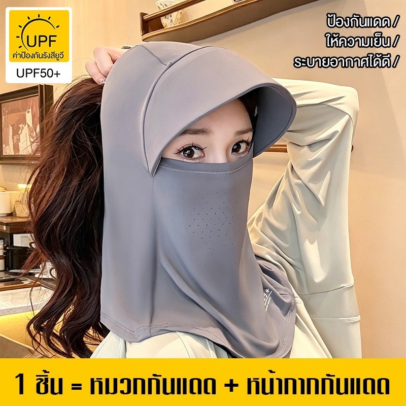 หมวกกันแดดเต็มใบสำหรับฤดูร้อน ไม่จำกัดเพศ ระบายอากาศได้ดี ป้องกันรังสียูวี หมวกปิดหน้าสำหรับกิจกรรมกลางแจ้ง