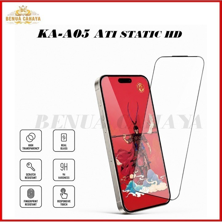 ข้อเสนอที่ดีที่สุด KA-A05 ESD TEMPERED GLASS MONKEY KING FOR ITEL A100CS A200 A200+ A100C CITY 100 I
