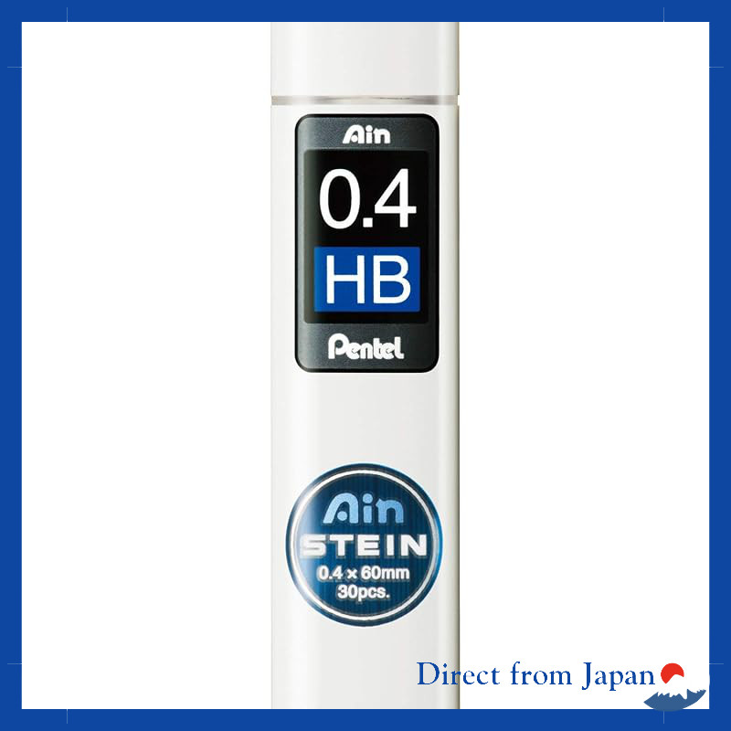 Pentel Ain Stein Mechanical Pencil Lead C274-HB 0.4mm HB