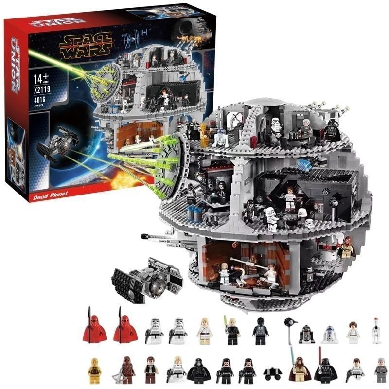 เข้ากันได้กับ 75159 Star Wars Series Death Star No. ของเล่นบล็อกตัวต่อประกอบความยากสูงสําหรับผู้ใหญ่