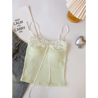 [ส่งจากไทย] 𝙎𝙩𝙪𝙙𝙞𝙤𝘽𝙧𝙖 #bra-320 สายเดี่ยว มีบราในตัว สีหวาน บราสายเดี่ยว เสื้อกล้าม เสื้อแฟชั่น