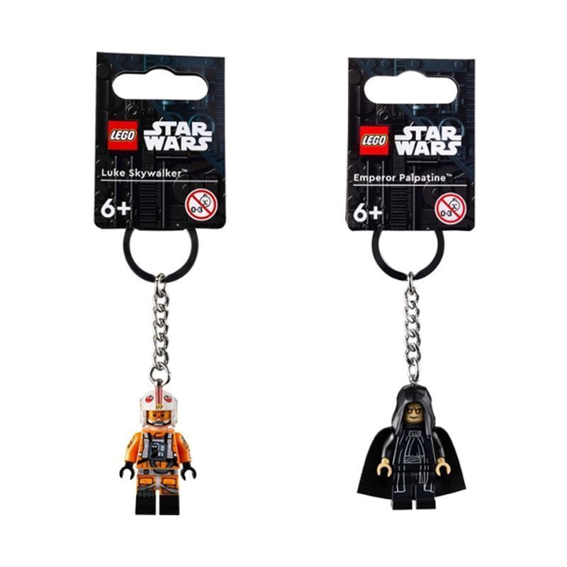 LEGO LEGO พวงกุญแจ Star Wars Darth Vader White Soldier C-3PO The Mandalorian R2-D2 Luke Skywalker