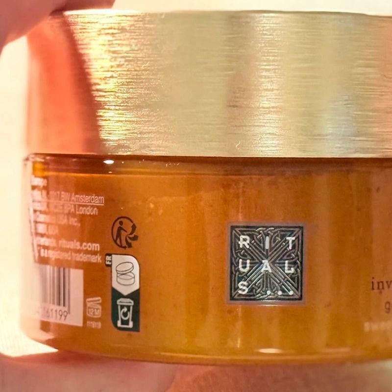 ความงามร้านค้าทางกายภาพปิด Rituals Rituals Sweet Orange Body Scrub 250g Moisturizing Exfoliating 7-2