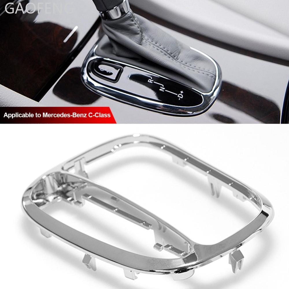 GAOFENG รถ Center Shifter Trim ฝาครอบเกียร์ Shift แผง Trim กรอบสําหรับ Mercedes Benz C Class W203 20