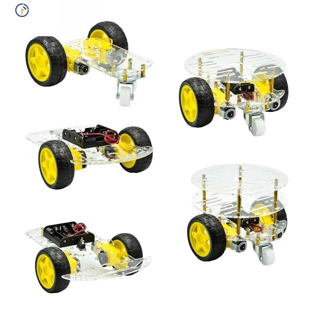 Smart Robot Car 2WD Motor Chassis /Tracing Remote Control ขับเคลื่อนสี่ล้อสามล้อ U