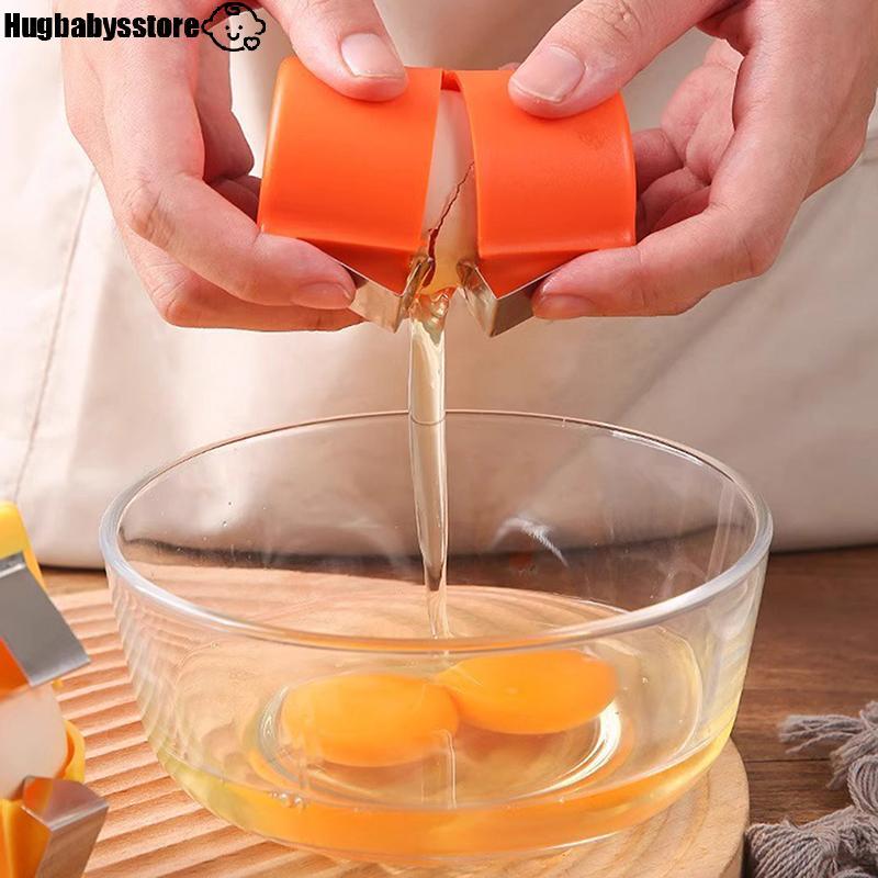 [Hugbabys-t] Eggshell Separator Handheld Eggshell Openerในครัวเรือนไข่แบบพกพาCraingเครื่องมือสําหรับ