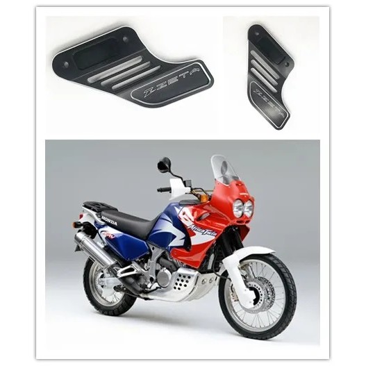 รถจักรยานยนต์อลูมิเนียมซ้ายด้านหลังเบรคแผ่นดิสก์ Guard Potector สําหรับ Honda XRV 750 Africa Twin XR