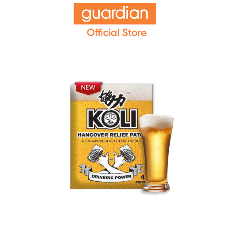 KOLI Hangover Relief Patch 4s