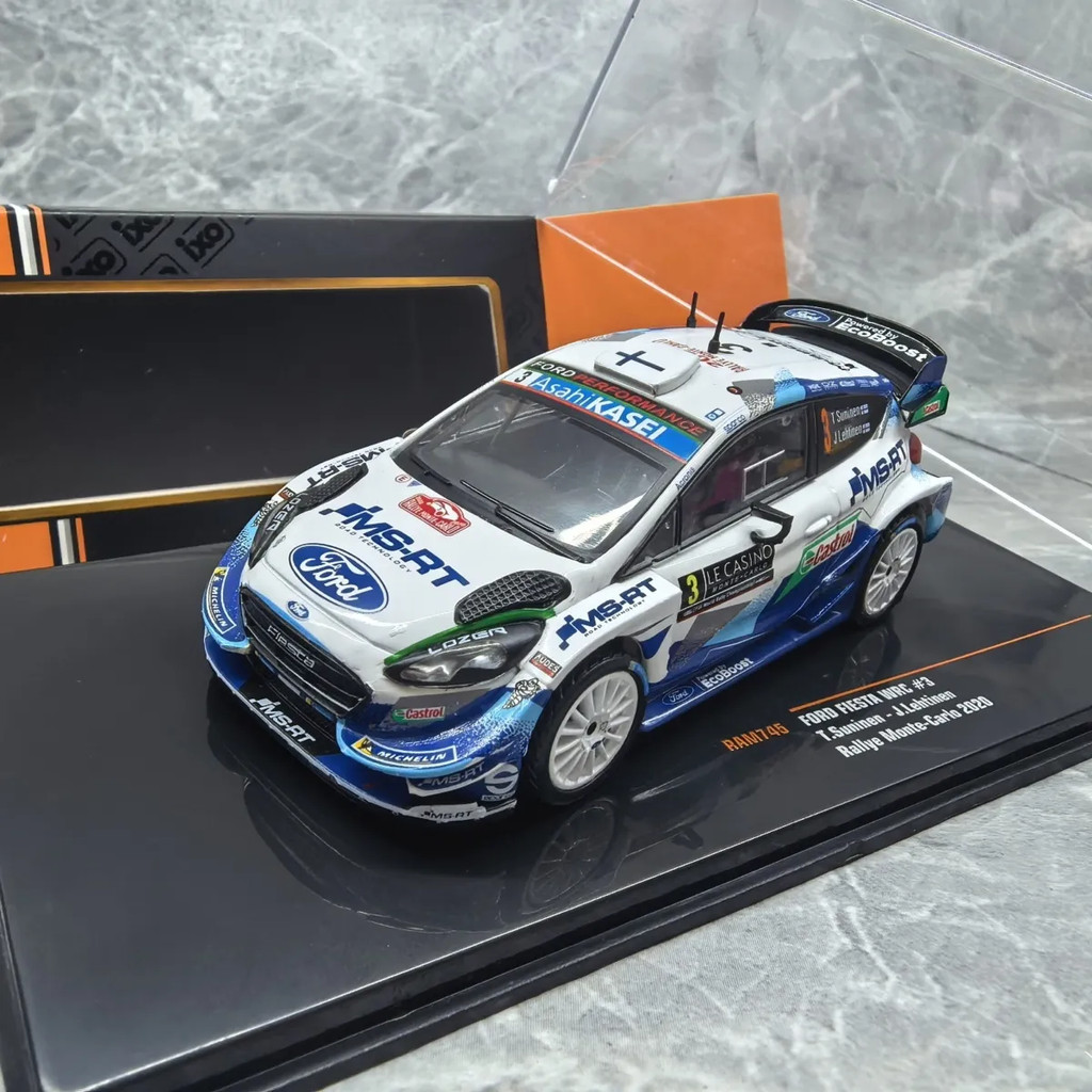 IXO 1/43 FORD FIESTA WRC #3 2020 Ford Carnival Racing Model Alloy