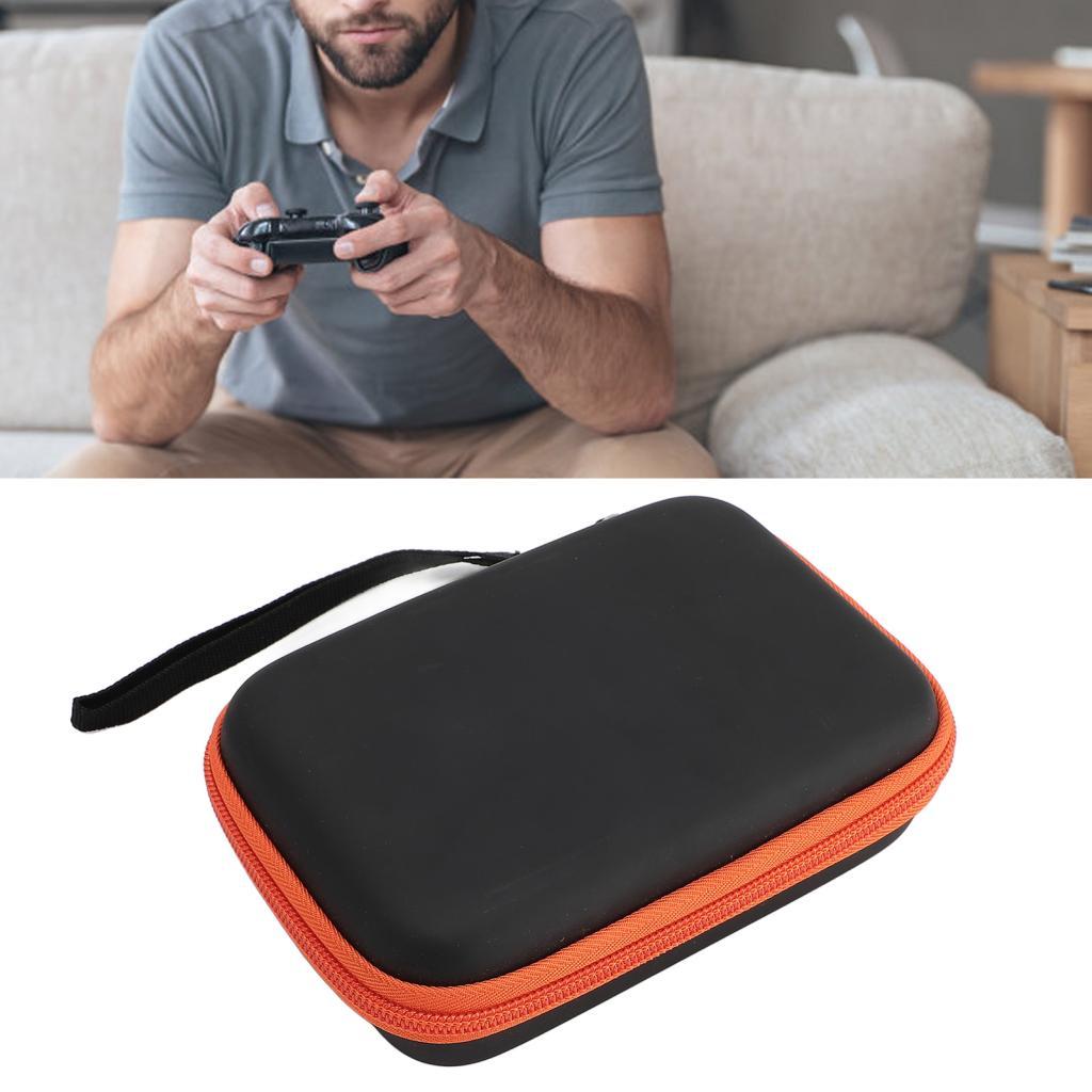 LICAEVEY คอนโซลเกมมือถือ Hard Case กระเป๋าเดินทางความจุขนาดใหญ่พร้อมถุงตาข่าย Water Shock Proof สําห
