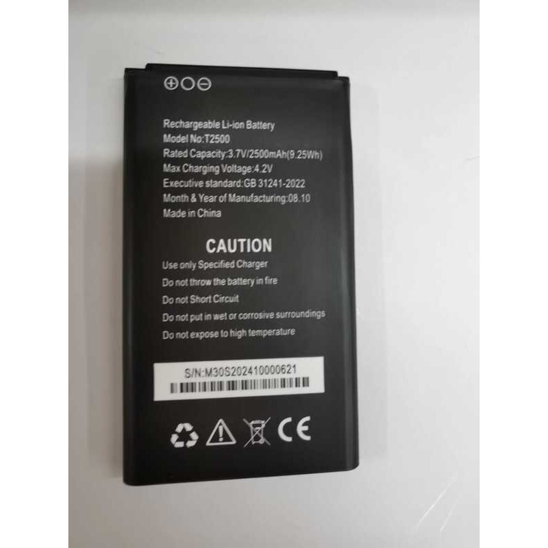 LTE 2 B Wifi T2500 New Battery 2500Mah