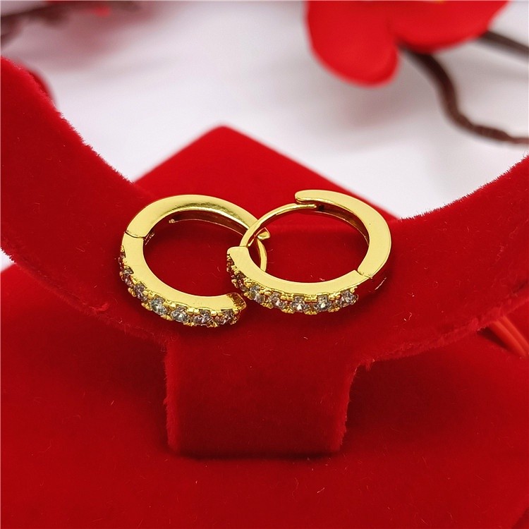 ผู้หญิงสไตล์ Subang Adult Gold 916 Tulen แฟชั่น