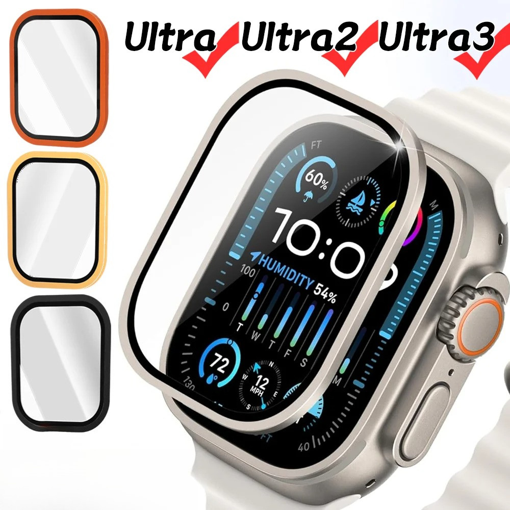 สําหรับ Apple Watch Ultra3 Ultra2 Ultra Anti-Peeping กระจกนิรภัยสําหรับ Apple Watch Ultra 3 2 ไทเทเน