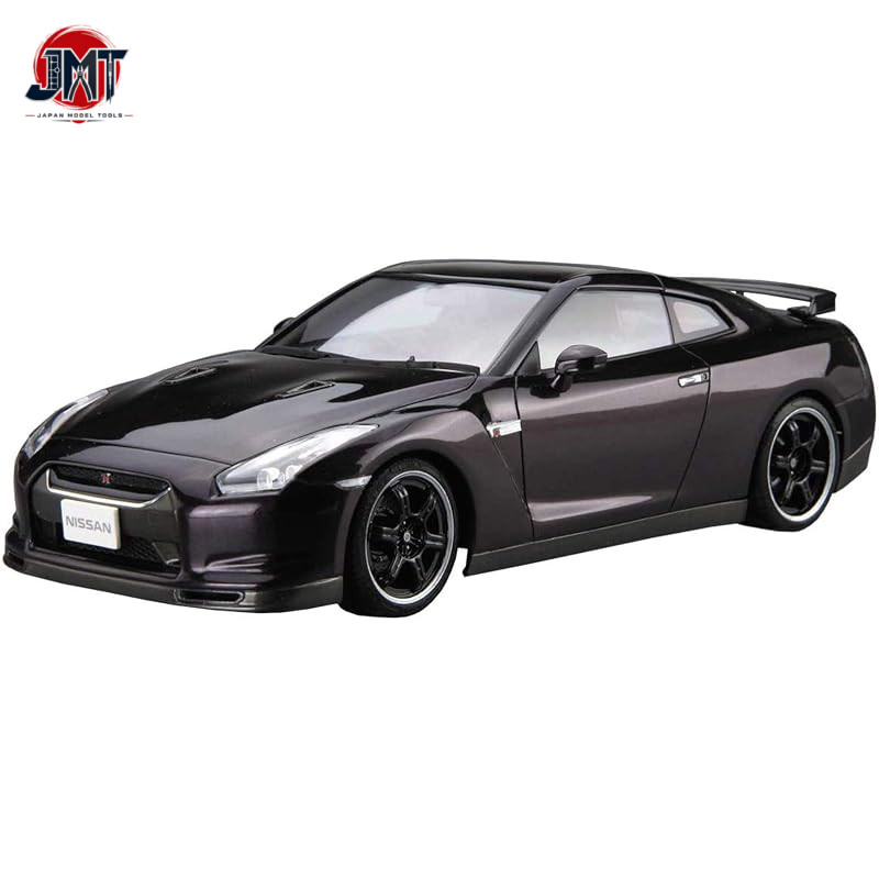 Aoshima Bunka Kyozai Co., Ltd. 1/24 The Model Car No. 35 Nissan R35 GT-R Spec-V 2009 Plastic Model K