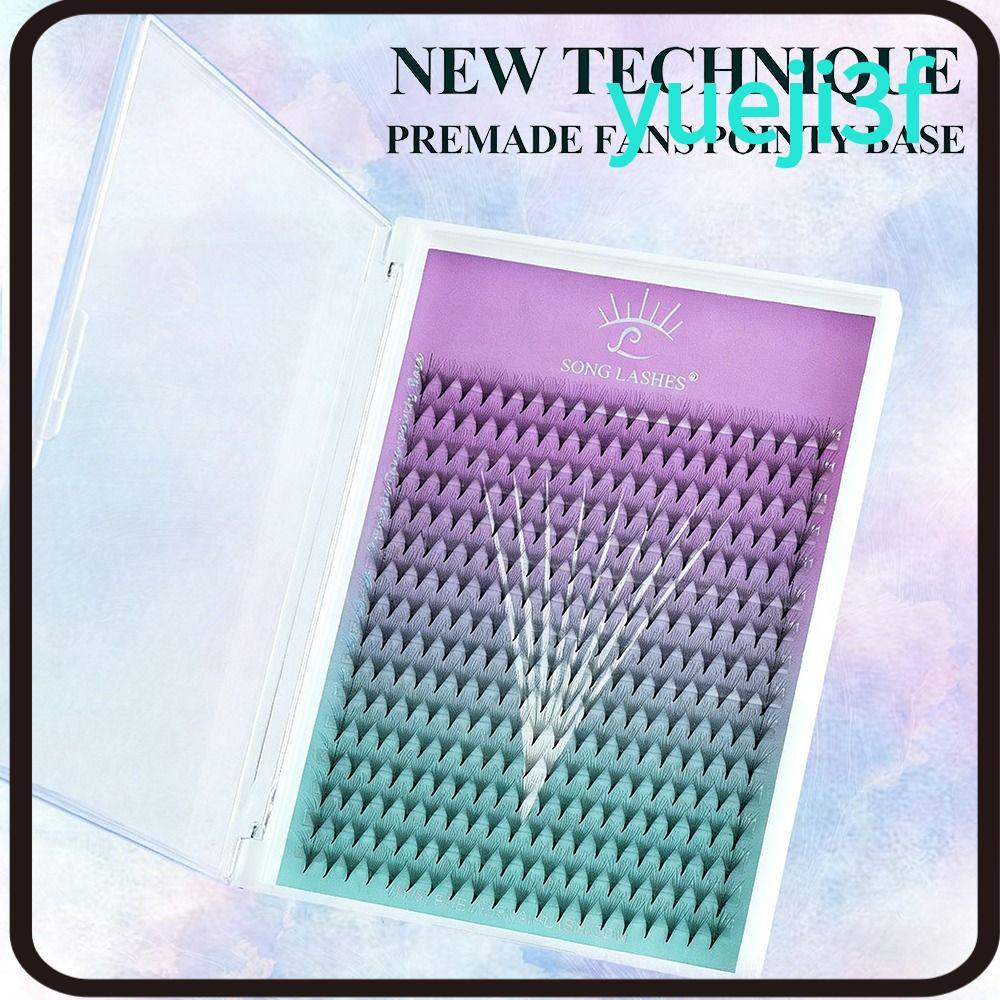 YUEJI ขนตาปลอม, 6D Volume PBT วัสดุขนตาปลอม, Professional Grade 8D Volume Sharp Thin Grafting Eyelas