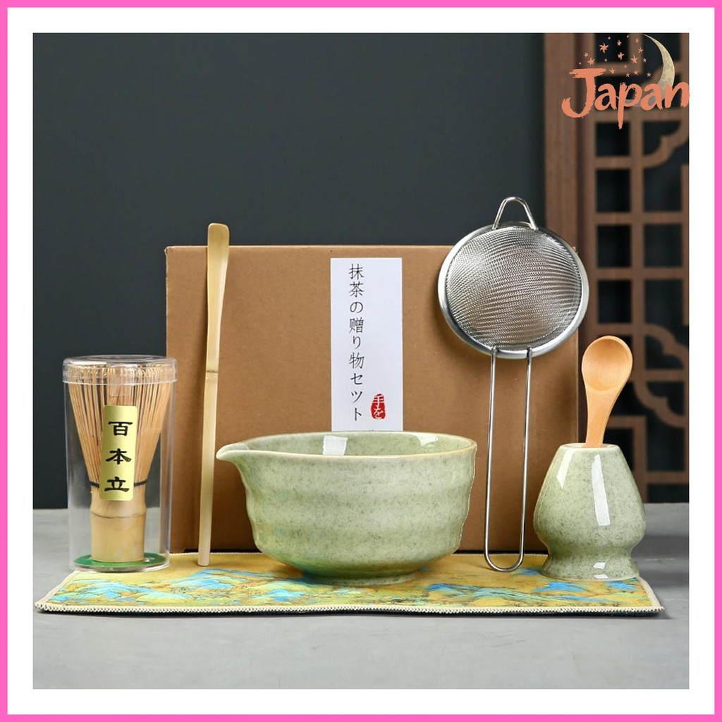[Direct from Japan]SpyFlyLie 7-piece Matcha for Beginners, Tea Ceremony Set, Matcha 7-piece Set, 100