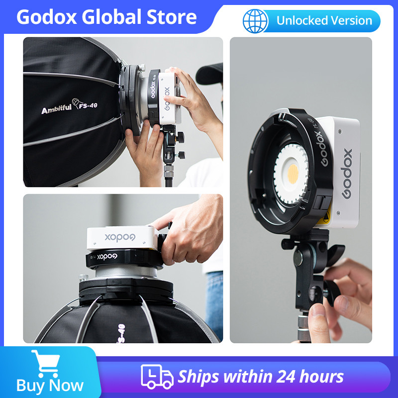 Godox Bowens อะแดปเตอร์ ML-GB สําหรับ ML100Bi & ML60IIBi ML60BI ML60 AD300PRO Godox ถึง Bowens Mount