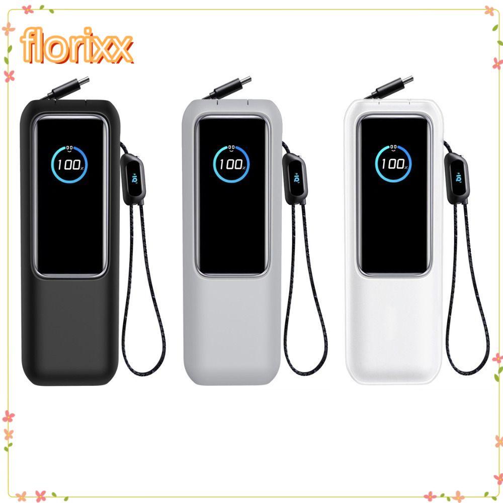 จัดส่งจากประเทศไทยFLORIXX Protective ,ซิลิโคนอ่อนนุ่มพกพา,ฝาครอบป้องกันกันกระแทกกันฝุ่นสําหรับ Anker