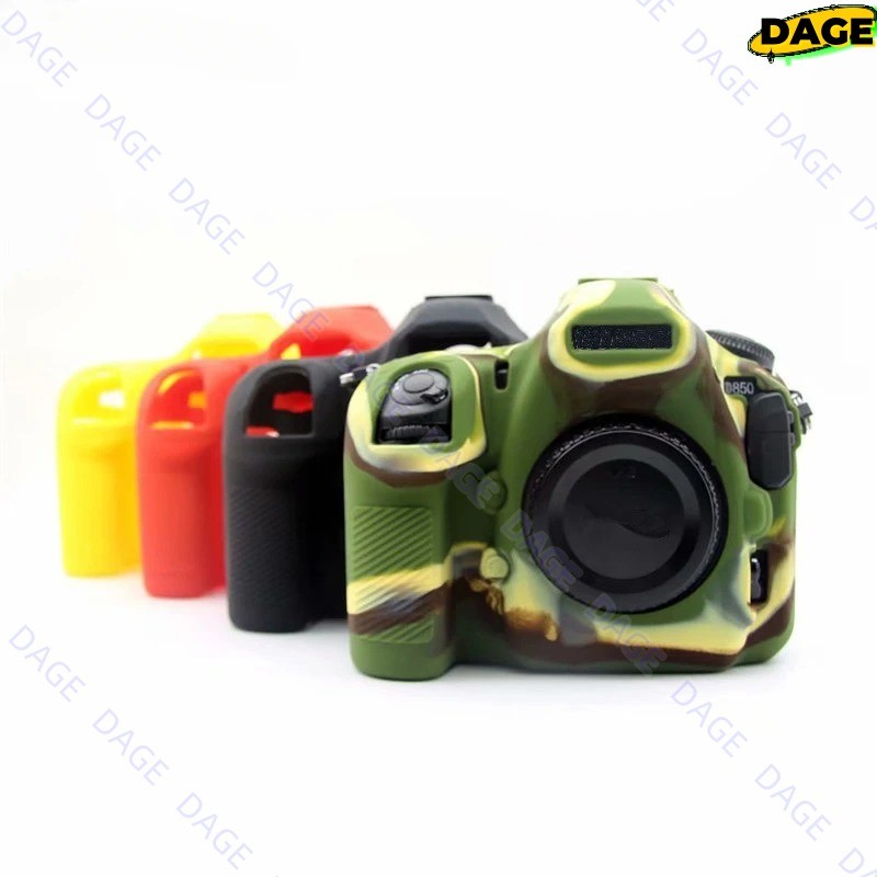 กล้องซิลิโคนอ่อนนุ่มสําหรับ Nikon D5100 D5200 D7000 D780 D600 D610 D750 D7200 D850 D3100 D3200 D3300 D5500 D5600 D810