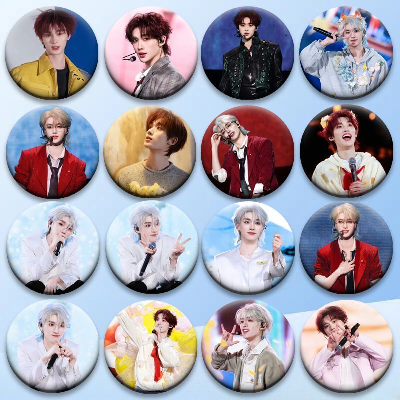 Times Youth League Ding Chengxin Bar Chi Badge 58mm Tinplate เข็มกลัดจี้ Guzi สินค้า 26/8/6dd