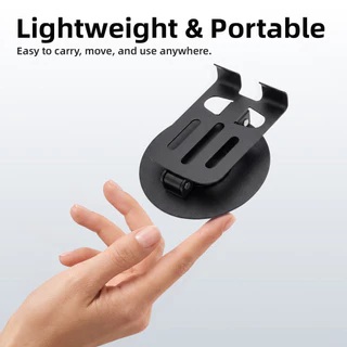 GOOJODOQ Foldable Phone Stand 360° Swivel Base Stable Suppor Charge While Using