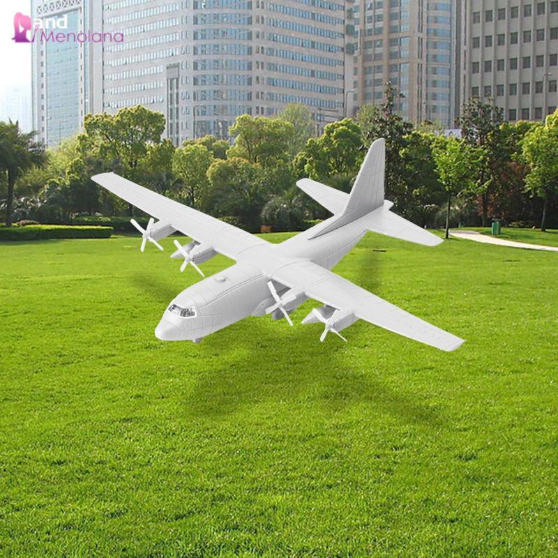 [Menolana] 1/144 เครื่องบินขนส่งเครื่องบินรุ่น Us C130 4D โมเดลเครื่องบินสําหรับคอลเลกชัน