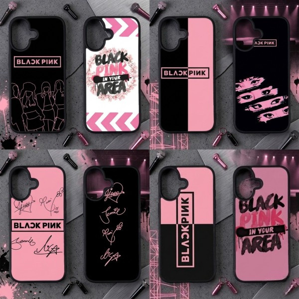 เคสโทรศัพท์มือถือสำหรับ iPhone 11 11Pro 11Promax ลายแบล็คพิงค์ -1