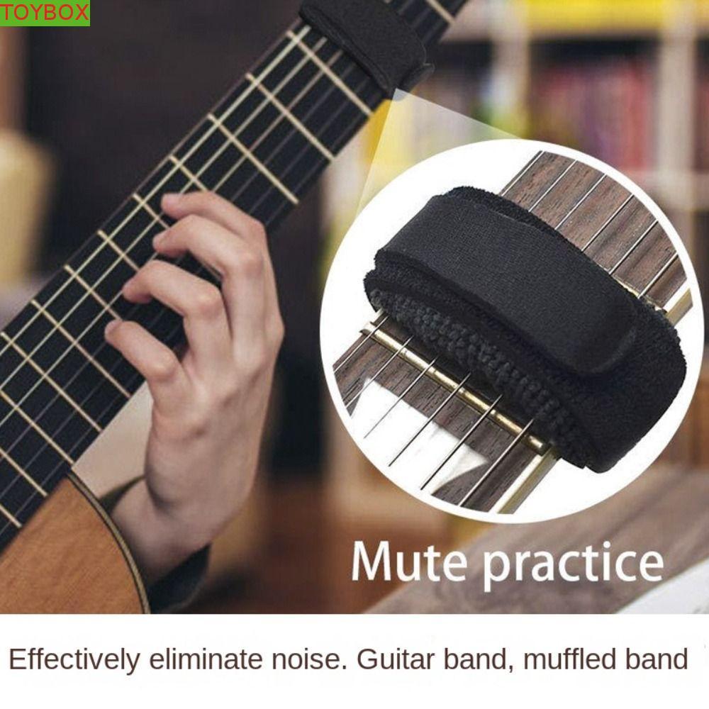 TOYBOX กีต้าร์ Soundproofing เทป,เสือดาวพิมพ์สี Plush Guard String Fret Wrap,ติดตั้งง่ายลบเสียงรบกวน