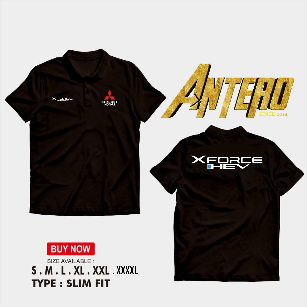 Mitsubishi motors Xforce Hev hybrid Automotive Polo shirt _Playmore